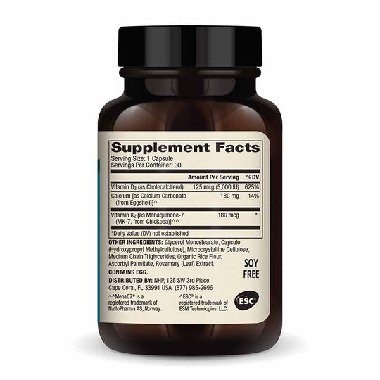 Calcium with Vitamins D3 & K2, DRM